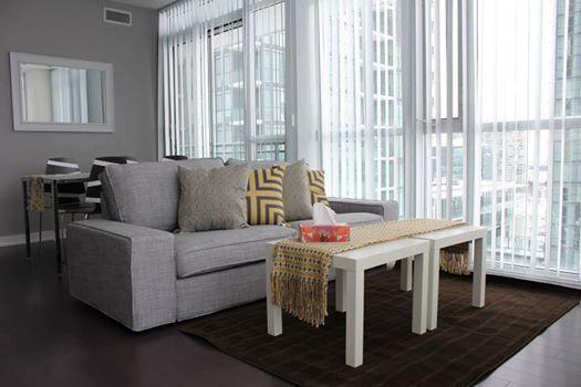 Accurate Plus Furnished Apartment- Brickstone Mews 미시소거 객실 사진