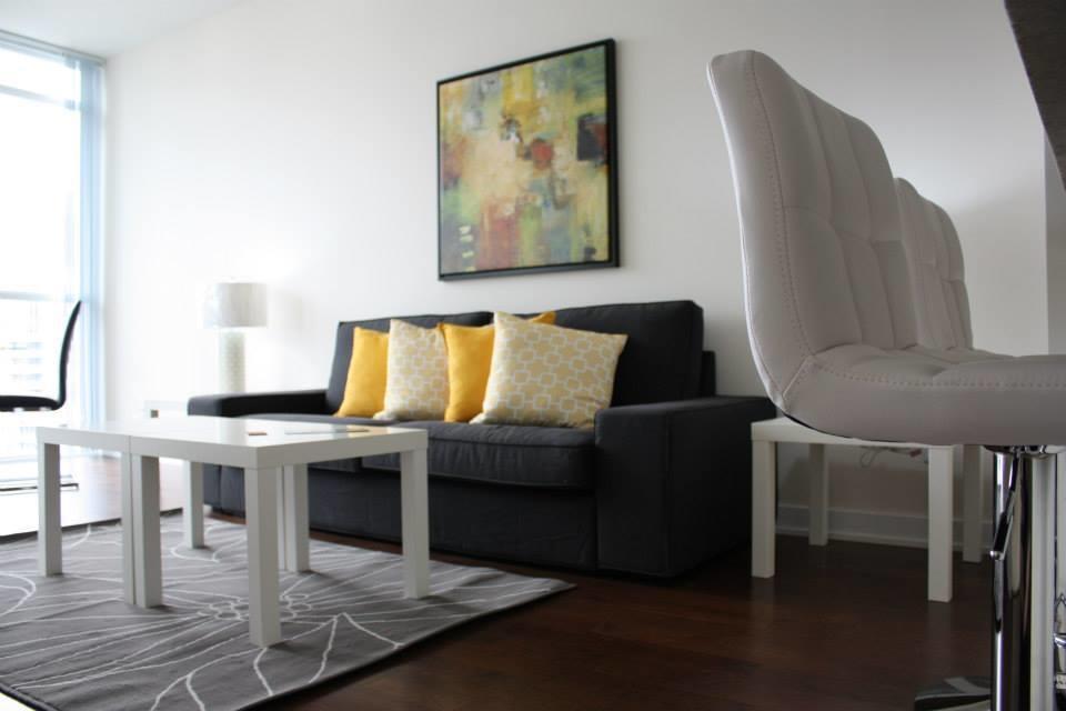 Accurate Plus Furnished Apartment- Brickstone Mews 미시소거 객실 사진